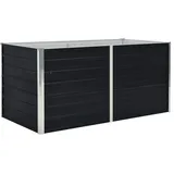 vidaXL Hochbeet 160 x 80 x 45 cm Anthrazit