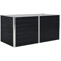 vidaXL Hochbeet 160 x 80 x 45 cm Anthrazit