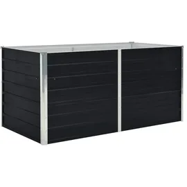vidaXL Hochbeet 160 x 80 x 45 cm Anthrazit