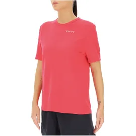 Uyn Airstream kurzarm Laufshirt Damen rose red L