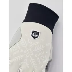 Hestra Women ́s XC Primaloft - 5 Finger sand print (639) 5