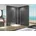 U-Duschkabine x 180 cm mit Duschtasse D648360641500