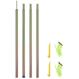 vidaXL Sonnensegel Stange 250 cm Verzinkter Stahl