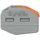 WAGO GMBH & CO. KG WAGO GmbH& Co. KG Verbindungsklemme 2x0,08-4qmm grau 222-412