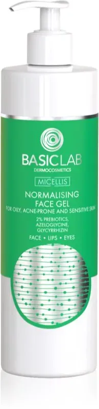BasicLab Dermocosmetics Micellis Normalisierendes Reinigungsgel für fettige Haut mit Neigung zu Akne 300 ml