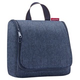 Reisenthel Kulturbeutel Toiletbag, 3L, Breite 23cm, Polyester, herringbone dark blue