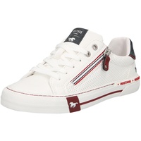 Mustang Sneaker | Weiß,Dunkelblau,Dunkelrot - 38