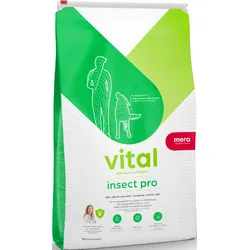 mera Vital Insect Pro Trockenfutter Für Hunde | Für besonders nahrungssensible Hunde | Hundefutter | Diätfutter | Von Tierärzt:innen empfohlen 10 kg