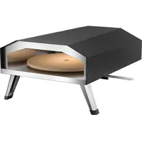 Toboli Gas Pizzaofen mit Pizzastein Ø330mm mit Drehfunktion tragbar