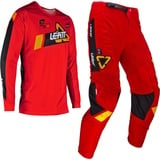 Leatt 3.5 Offroad-set - Red, - L