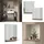 Vicco Badspiegel Marelle Greige 60 x 67 cm mit Regal