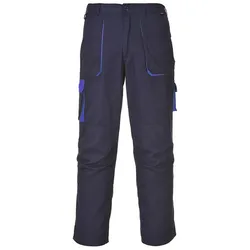 Portwest  Texo Kontrast-Hose in Blau, Gr. XS