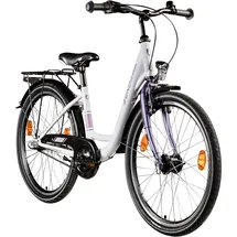 Zündapp Cityrad C400 24 Zoll 3-Gang weiß lila