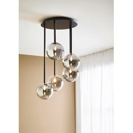 Markslöjd Universe 5-flg. 68 cm schwarz/rauch