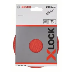 Stützteller X-LOCK, 125 mm, Klettverschluss, 12.250 U/min