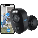 Reolink - 1080P Überwachungskamera Aussen, wlan ip Kamera Outdoor mit Spotlight, 2-Wege-Audio, Bewegungserkennung + pir, Micro SD-Kartenslot,