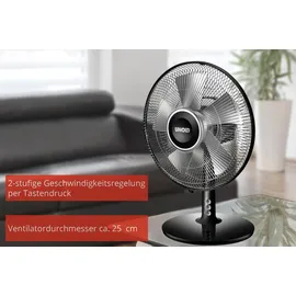 Unold Silverline 25 cm Tischventilator