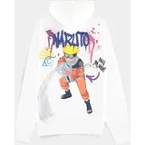 NARUTO Hoodie Graffiti Weiß S