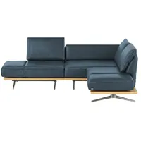 KOINOR Ecksofa  Phoenix ¦ blau ¦ Maße (cm): B: 253 H: 87 T: 209