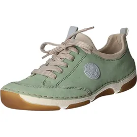 Rieker 55950 Damen Slipper Grün 43