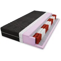 Deine Möbel 24 Taschenfederkernmatratze, Schwarz, H3, 90x200 cm, Schlafzimmer,