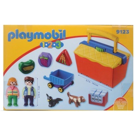 Playmobil 1.2.3 Mein Marktstand zum Mitnehmen 9123