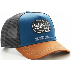 Fuel Logo Trucker Pet, blauw, Eén maat