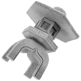 BUGUUYO Laterne Aus Stein Gartenschmuck Solare Gartenornamente Lichterketten Solar Solar-gartenleuchten Im Freien Feenhaus Mini-pagode Simulationspavillonmodell Desktop-Ornamente Sandstein