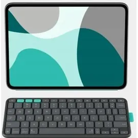 Logitech Flip Folio für iPad Pro (M4)/Air (M2/M3/5th Gen) Grau