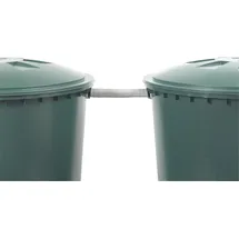 GARANTIA Regentonnen Verbindungsset 2 Zoll 25 cm grau