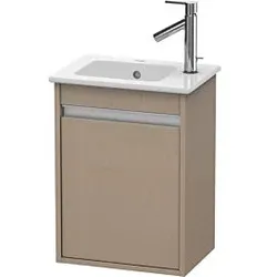 Duravit Ketho Waschtisch-Unterschrank KT6417L7575 40x28,5x55cm, wandhängend, Tür links, leinen