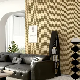 Akustikpaneel Herringbone Eiche Hellbraun 2 St. 275 x 52 x 1,8 cm