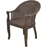 moebel-direkt-online Rattansessel Berta 65 x 87 x 65 cm Braun
