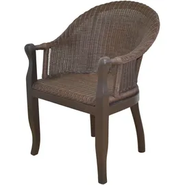 moebel-direkt-online Rattansessel Berta 65 x 87 x 65 cm Braun