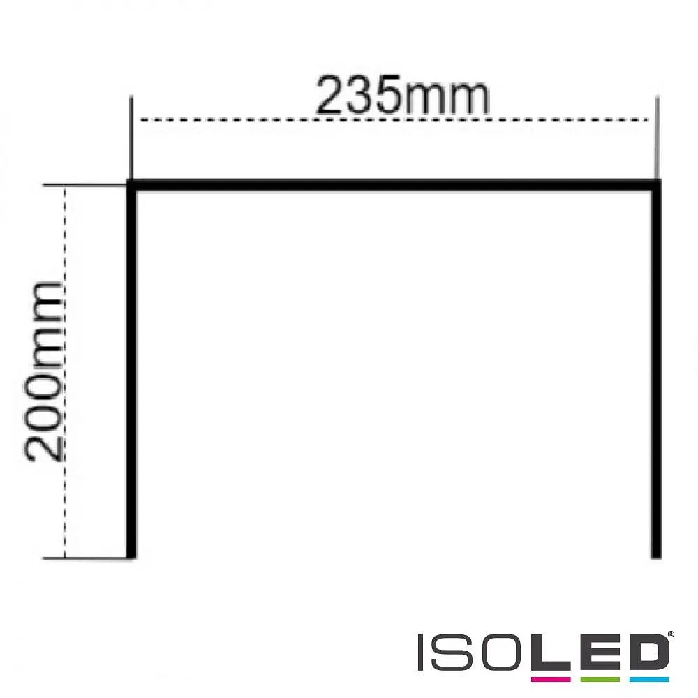 ISOLED Montagebügel für LED Hallenleuchte MS 250W ISO-114397