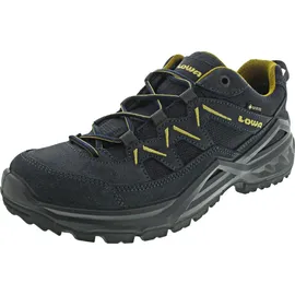 Lowa Sirkos Evo GTX Lo Herren stahlblau/senf 46,5