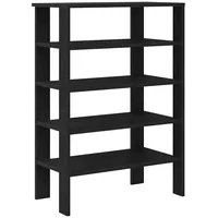 VidaXL Schuhregal Schwarz 61x32x87,5 cm Holzwerkstoff