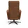 sit&more TV-Sessel Grenoble Polyester 71 x 110 x 82 cm Braun mit Kopfteilverstellung