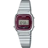 Casio LA670WA-4 Edelstahl 34 mm