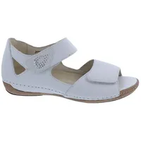 WALDLÄUFER Heliett Sandale 342H80-301-150, Weiss Latte, Porto (Glattleder) mit