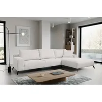 VENASI ASPEN Rechts Ecksofa CORD ohne Schlaffunktion Sofa L Form Eckcouch Couchgarnitur Couch BEIGE - Beige