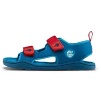 Affenzahn Vegan Airy Shark für Kinder, blau