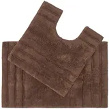 Homescapes BADGARNITUR Spa Supreme 2-teilig, Baumwolle