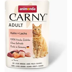 animonda cat 12x85g Adult Huhn+Lachs Carny