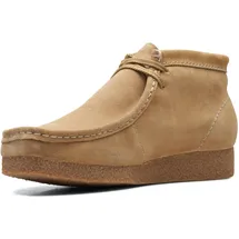 CLARKS AtticusLTLoGTX Mens Dark Brown Nub, 6
