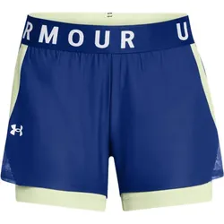 UNDER ARMOUR Damen Shorts Play Up 2-in-1 Shorts, TECH BLUE, S