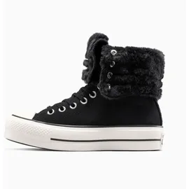 Converse Chuck Taylor All Star Fold Over Lift Damen Schwarz 37