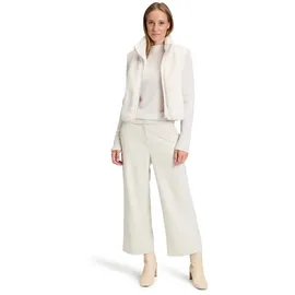 Betty Barclay "Damen mit Reißverschluss", Damen, Gr. 44, creme, Obermaterial: 100% Polyester. Besatz: 95% Polyester, 5% Elasthan. Futter: 55% Viskose, 45% Polyester, gerade hüftlang, Westen