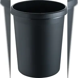 helit Papierkorb 45L - schwarz
