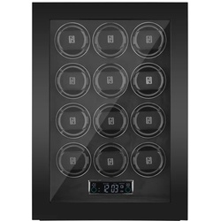PAUL DESIGN - UHRENBEWEGER GENTLEMAN 12- black shadow / für 12 Uhren, key version-fingerprint